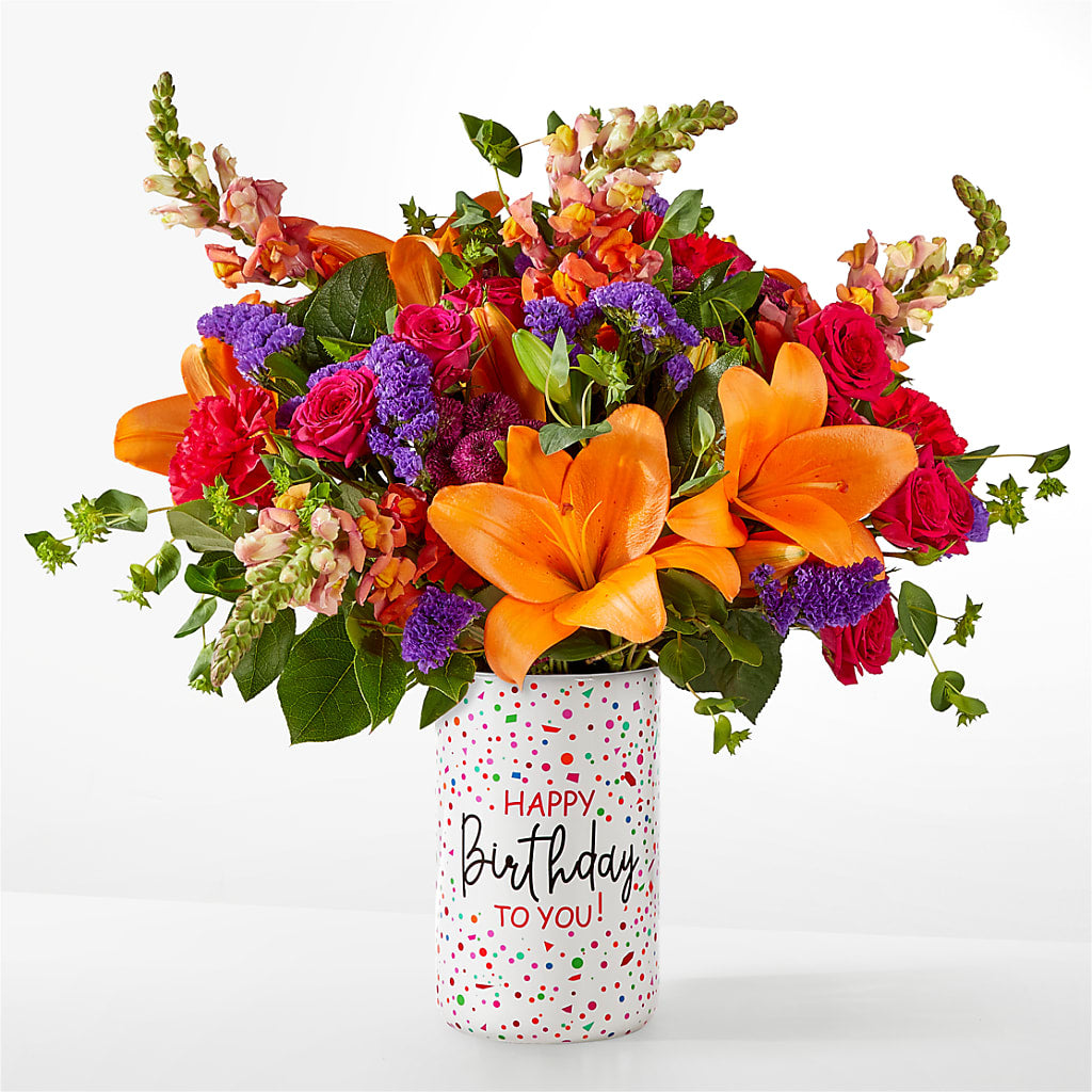 Birthday Palooza Bouquet – LESSLY'S FLOWERS, Columbia Heights MN