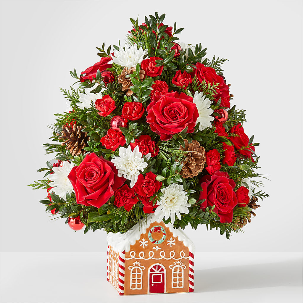 Spiced Gingerbread Tree – LESSLY'S FLOWERS, Columbia Heights MN