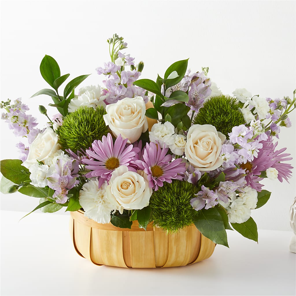 Peace & Love Basket – LESSLY'S FLOWERS, Columbia Heights MN