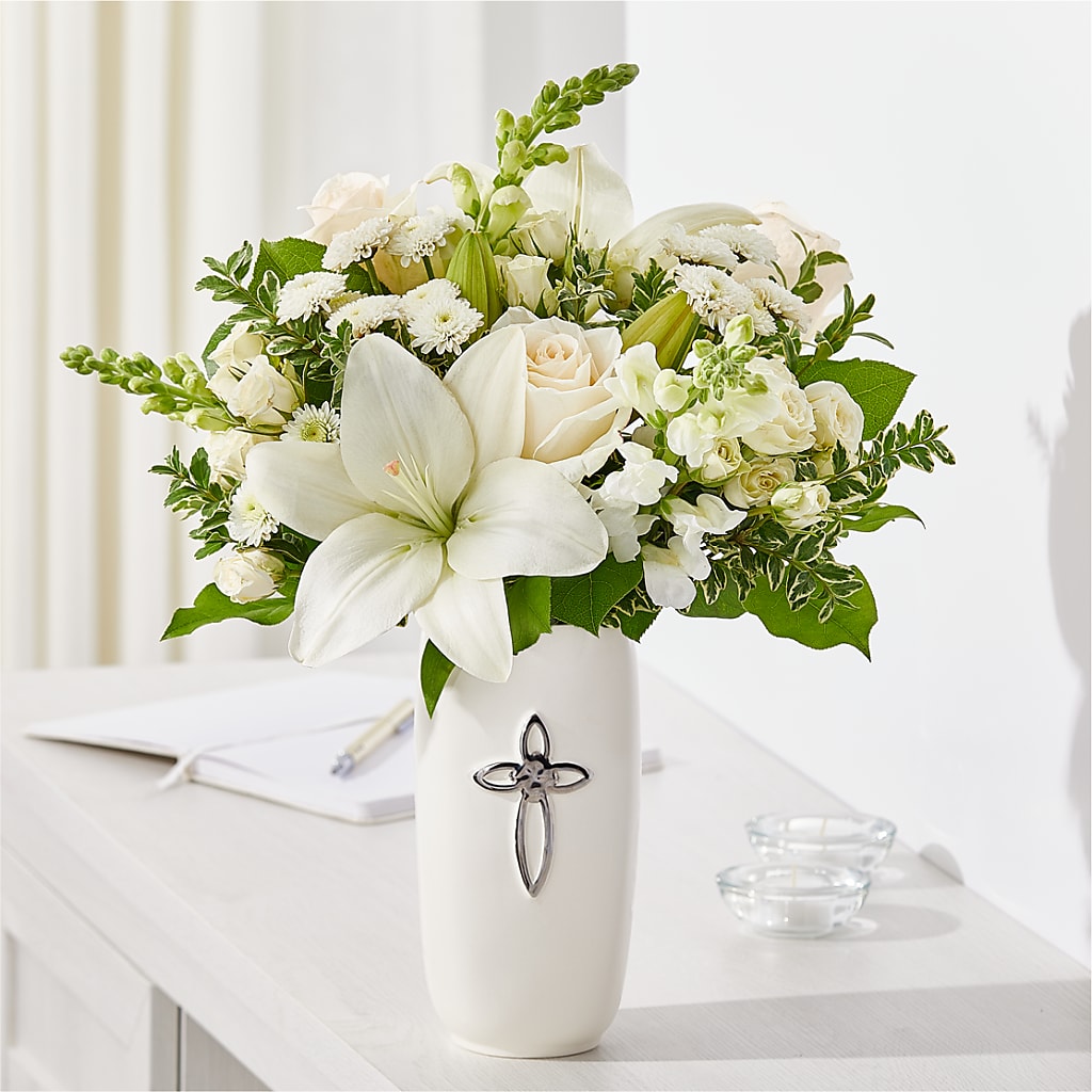 With Grace Bouquet – LESSLY'S FLOWERS, Columbia Heights MN