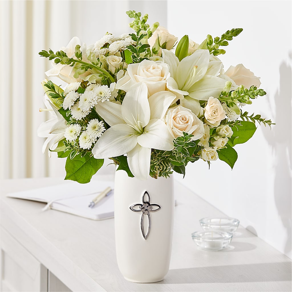 With Grace Bouquet – LESSLY'S FLOWERS, Columbia Heights MN