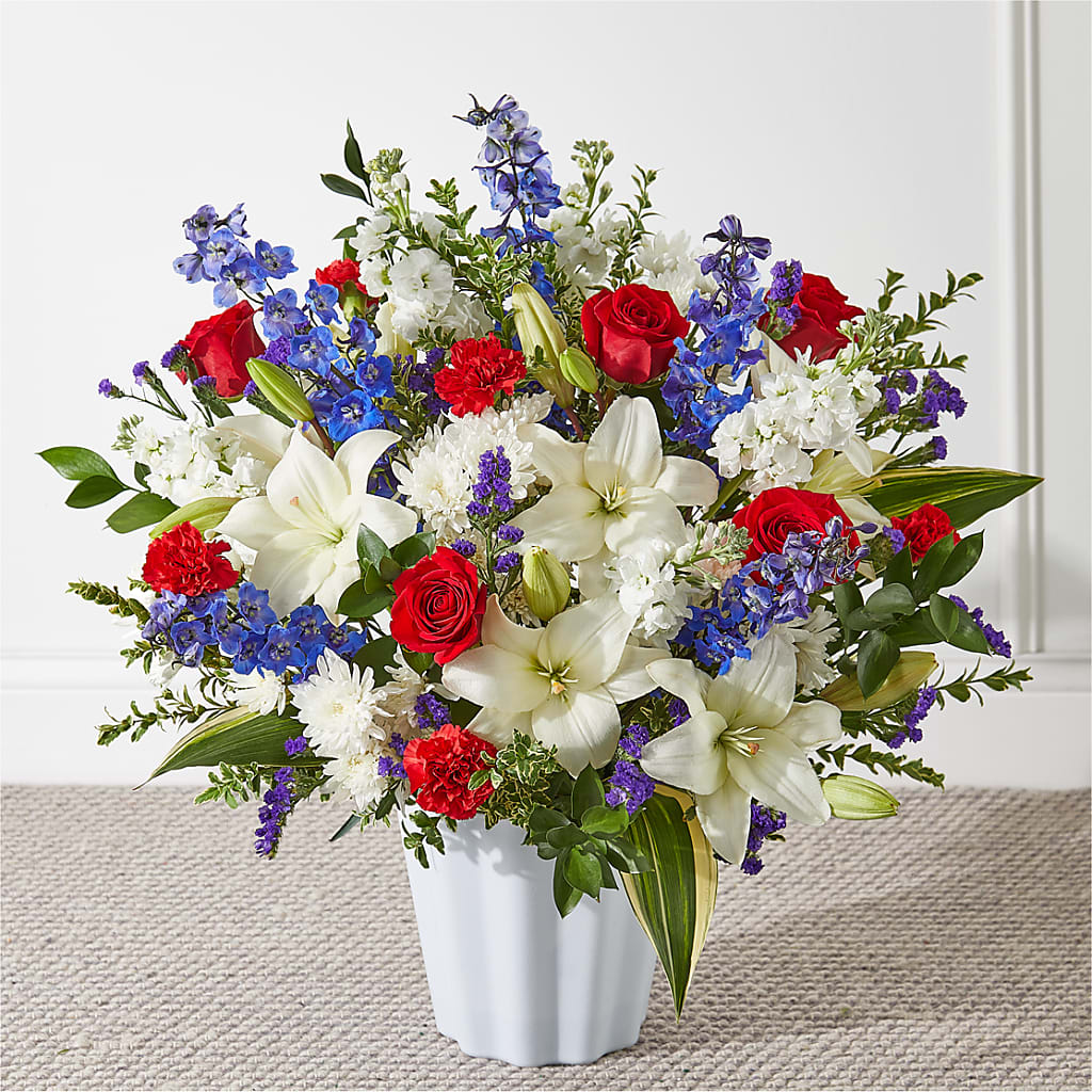 Consoled Floor Basket – LESSLY'S FLOWERS, Columbia Heights MN