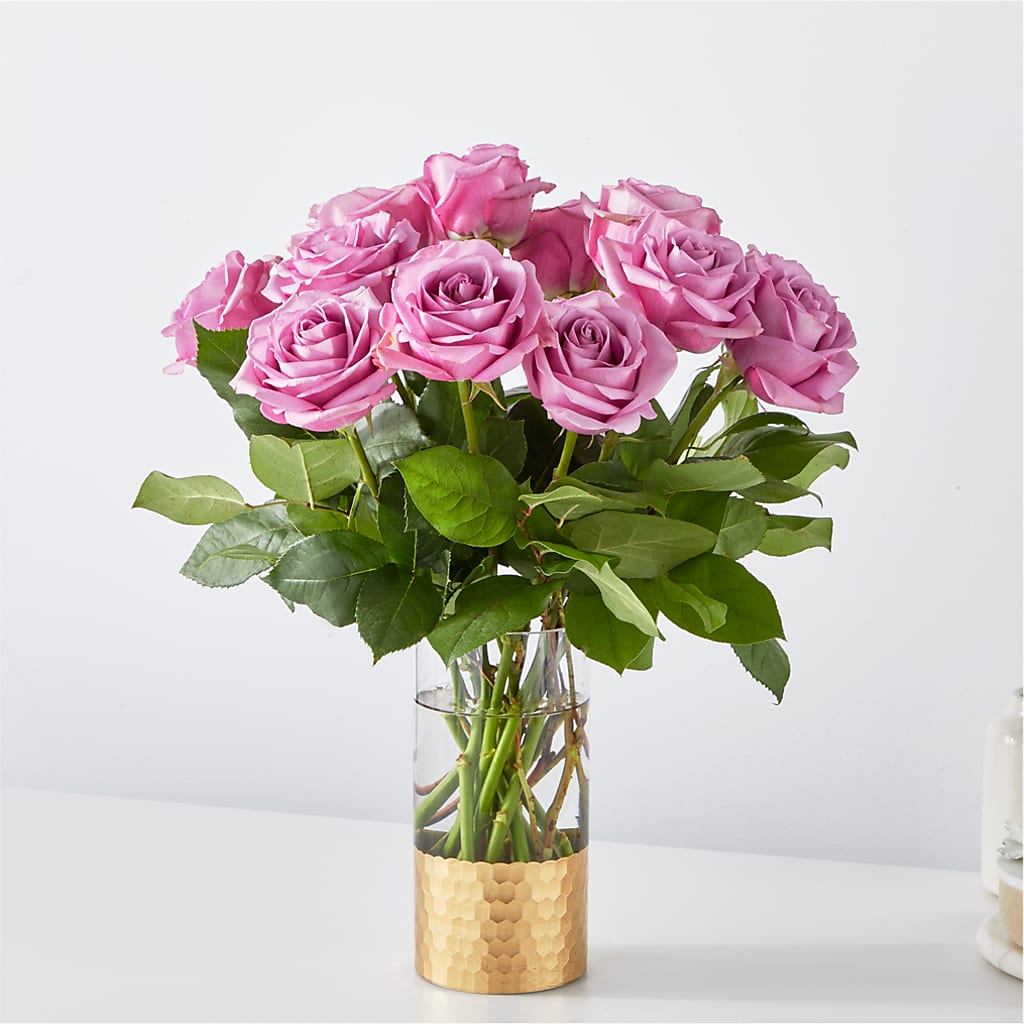 Secret Admirer Lavender Rose Bouquet – LESSLY'S FLOWERS, Columbia Heights MN