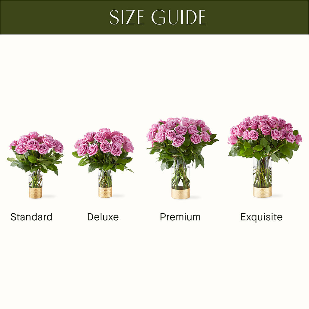 Secret Admirer Lavender Rose Bouquet – LESSLY'S FLOWERS, Columbia Heights MN