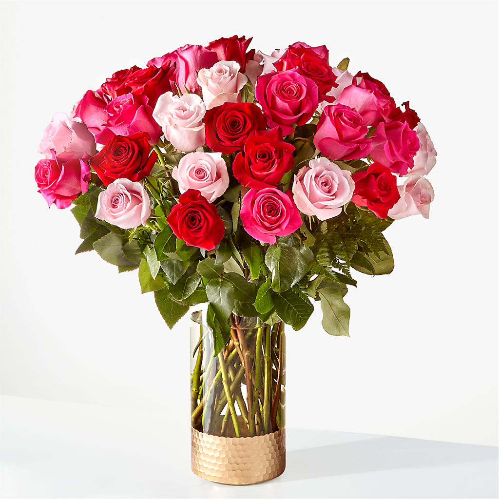 Love Notes Rose Bouquet – LESSLY'S FLOWERS, Columbia Heights MN