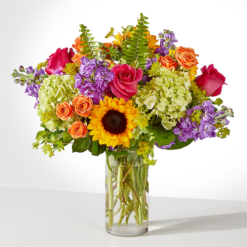 Vibrant Greetings Bouquet – LESSLY'S FLOWERS, Columbia Heights MN