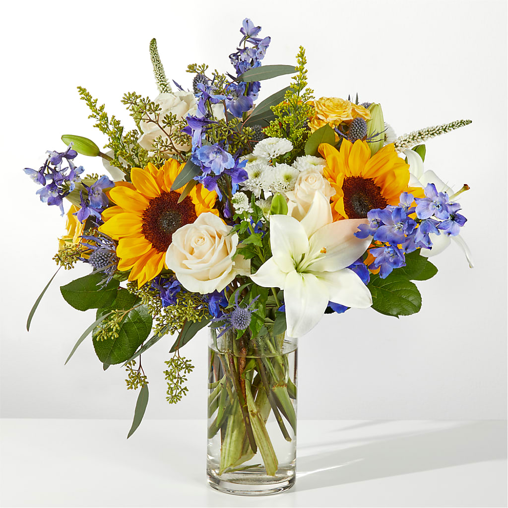 Wonderfully Sunny Bouquet – LESSLY'S FLOWERS, Columbia Heights MN