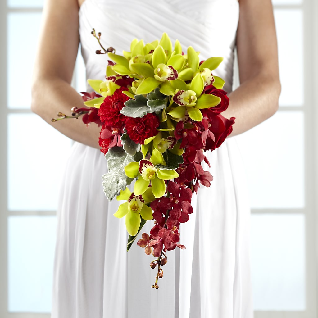 Elegant Orchid Bouquet – LESSLY'S FLOWERS, Columbia Heights MN