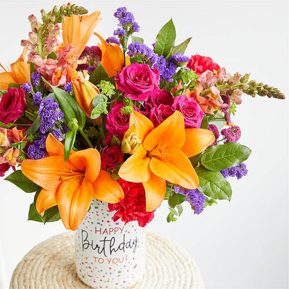 Birthday Palooza Bouquet – LESSLY'S FLOWERS, Columbia Heights MN
