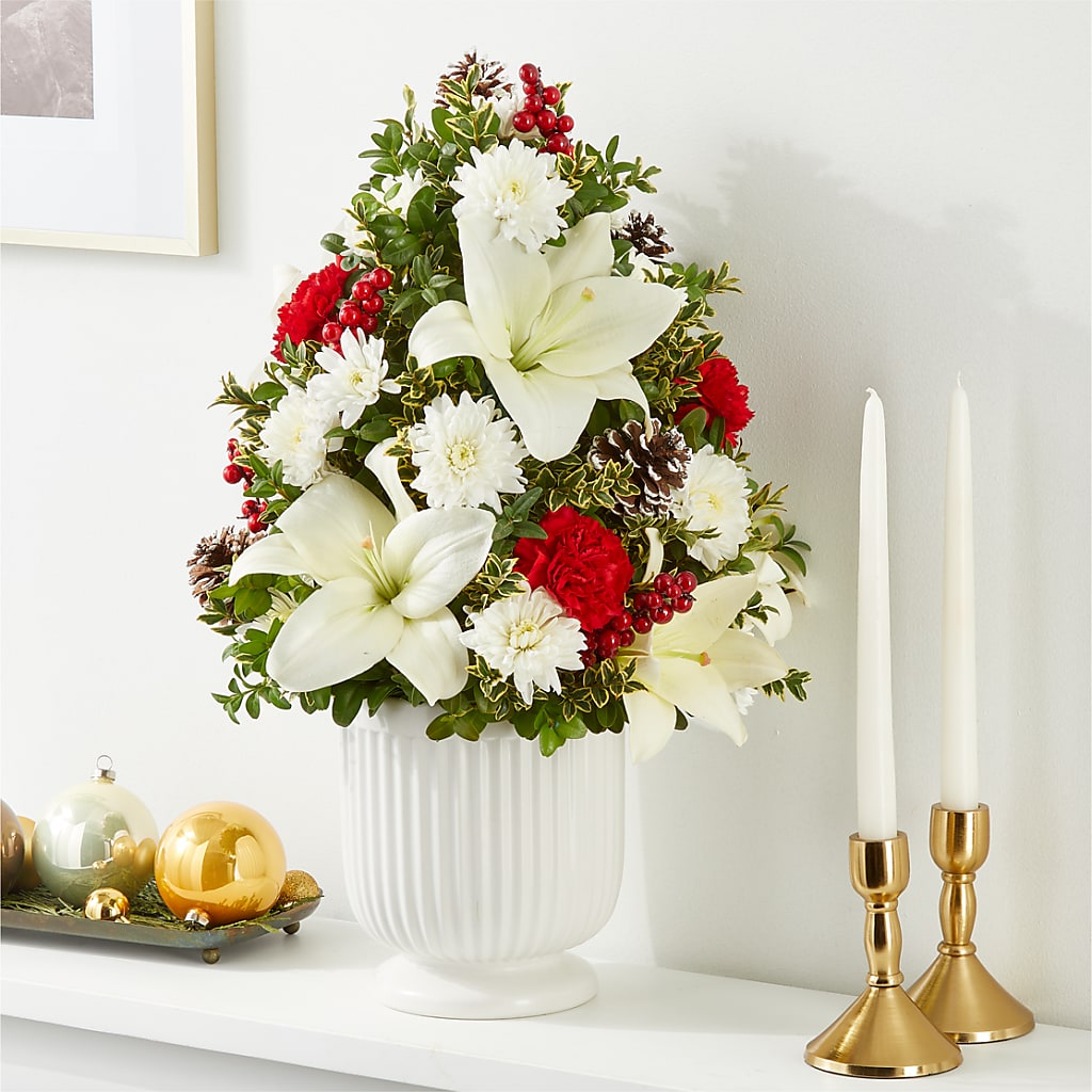Festive Moments Tree – LESSLY'S FLOWERS, Columbia Heights MN