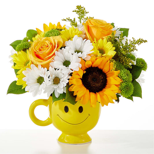 Be Happy Bouquet – LESSLY'S FLOWERS, Columbia Heights MN