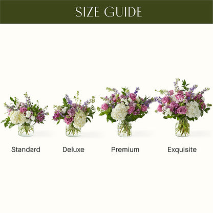 Violet Caress Bouquet – LESSLY'S FLOWERS, Columbia Heights MN