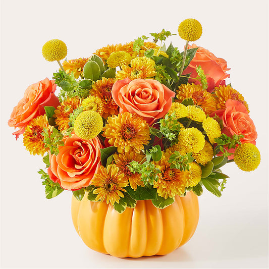Gourdgeous Pumpkin – LESSLY'S FLOWERS, Columbia Heights MN