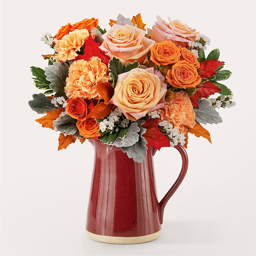 Pumpkin Pie Bouquet – LESSLY'S FLOWERS, Columbia Heights MN