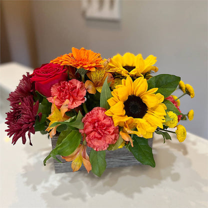 Autumn Orchard Bouquet – LESSLY'S FLOWERS, Columbia Heights MN