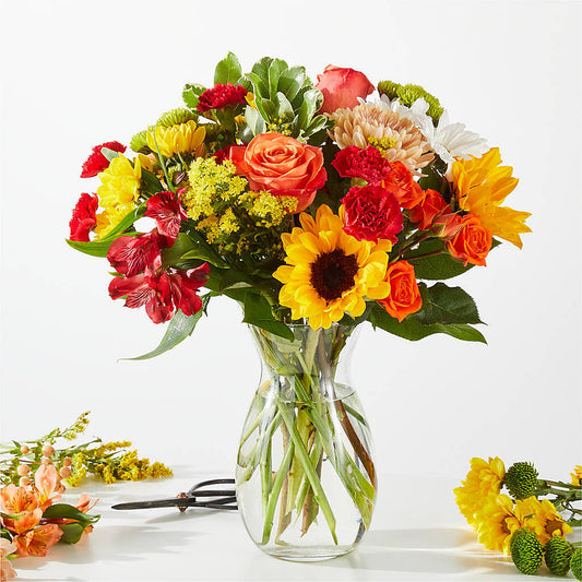 Fall Delight – A Florist Original – LESSLY'S FLOWERS, Columbia Heights MN