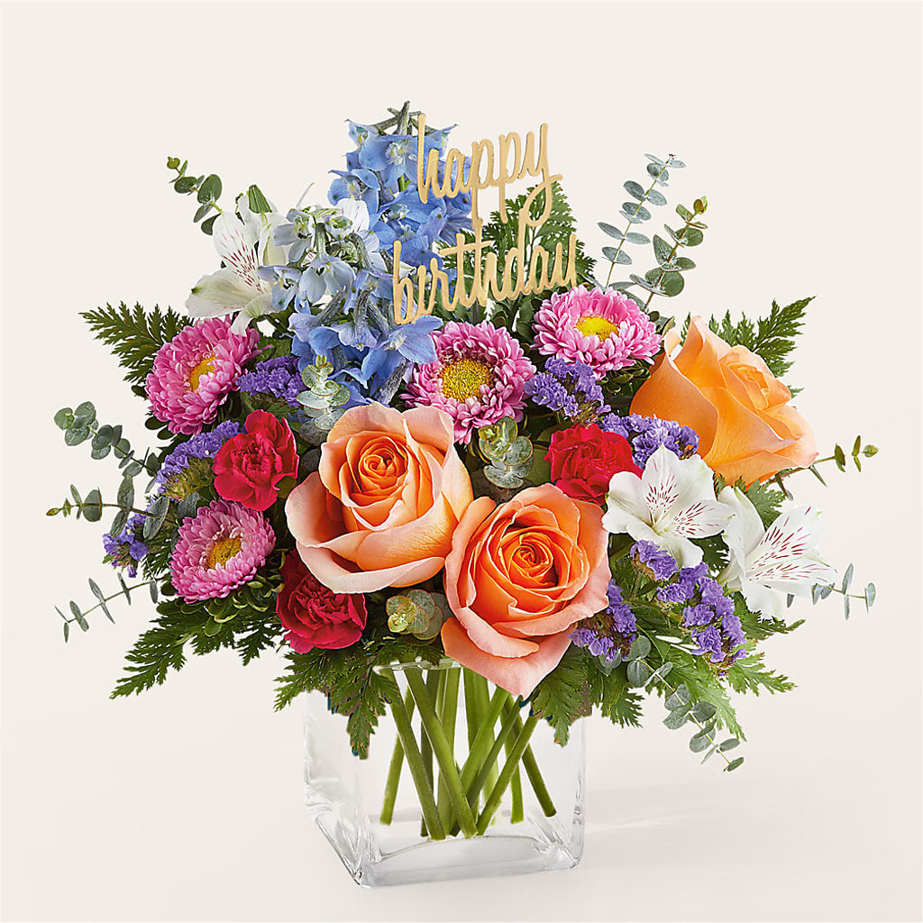Birthday Bash Bouquet – LESSLY'S FLOWERS, Columbia Heights MN