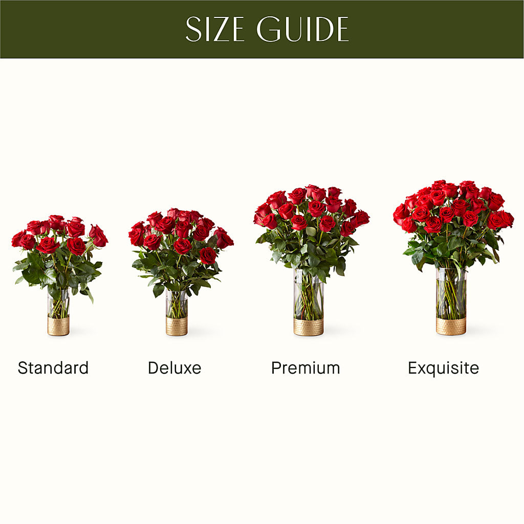 Classic Love Red Rose Bouquet – LESSLY'S FLOWERS, Columbia Heights MN