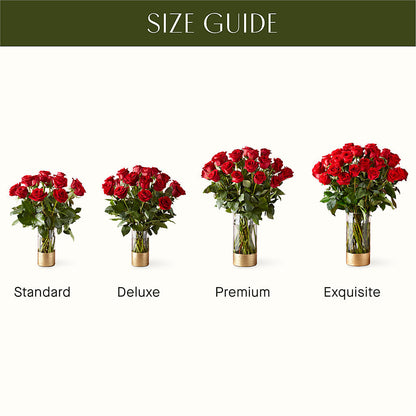 Classic Love Red Rose Bouquet – LESSLY'S FLOWERS, Columbia Heights MN