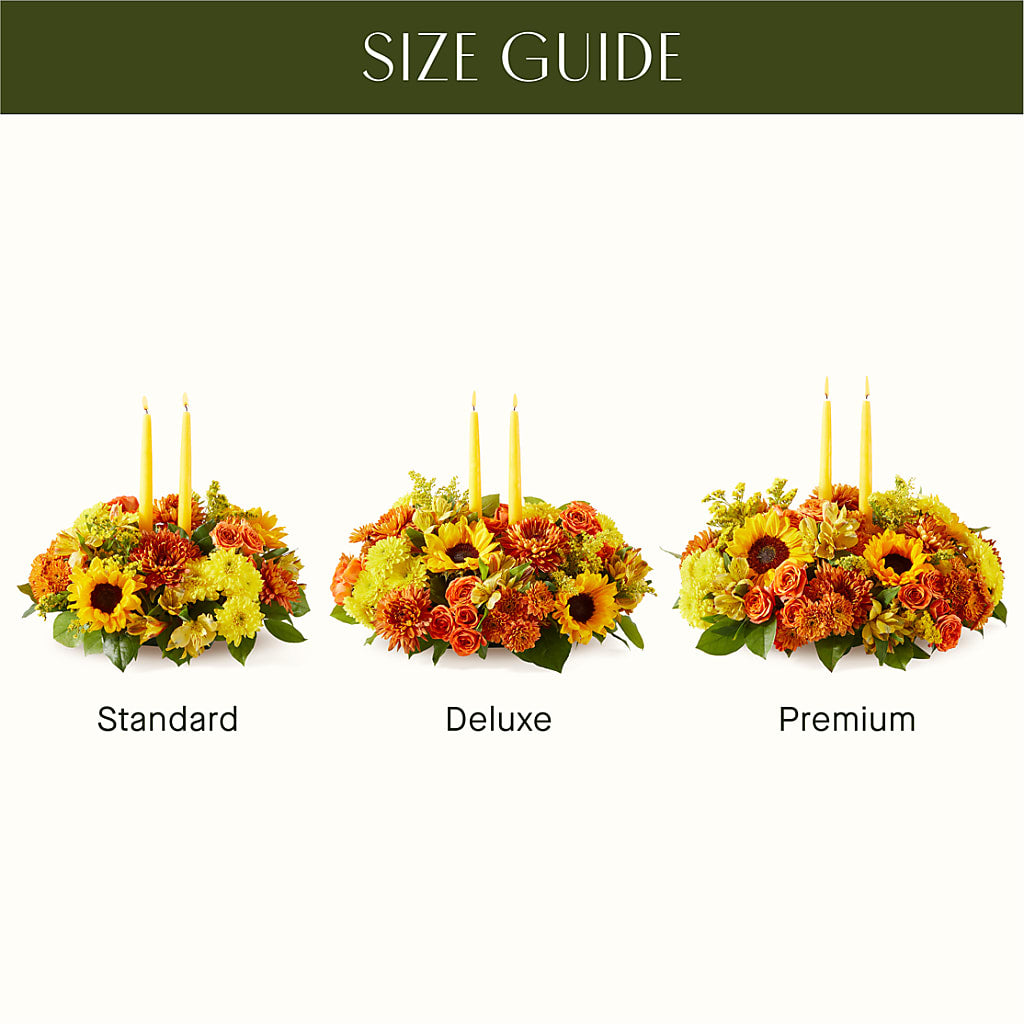 Autumn Harmony Centerpiece – LESSLY'S FLOWERS, Columbia Heights MN