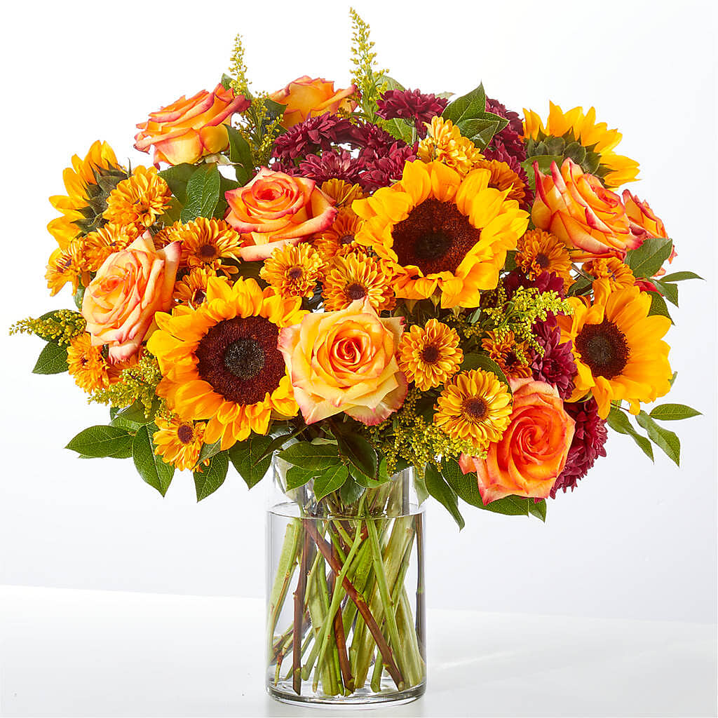Flannel Scarf Bouquet – LESSLY'S FLOWERS, Columbia Heights MN