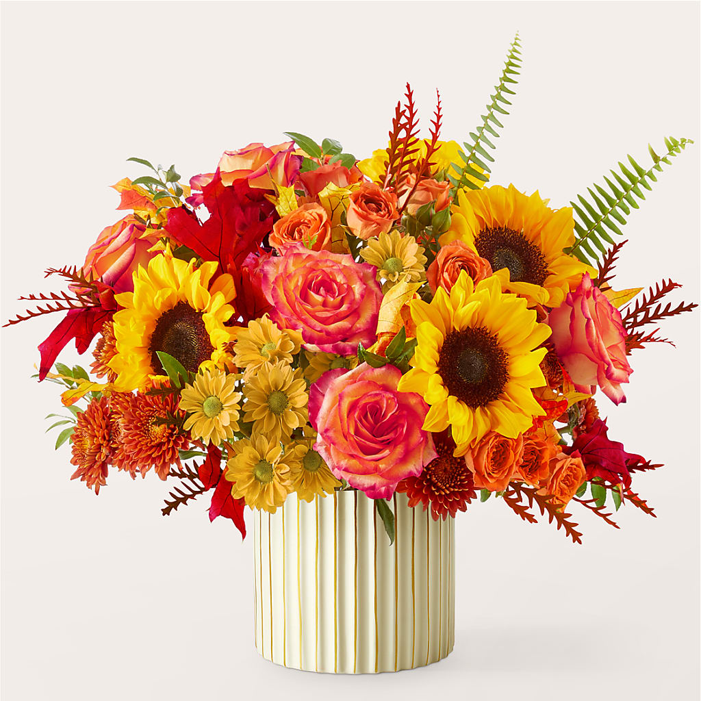 Fall Campfire Bouquet – LESSLY'S FLOWERS, Columbia Heights MN
