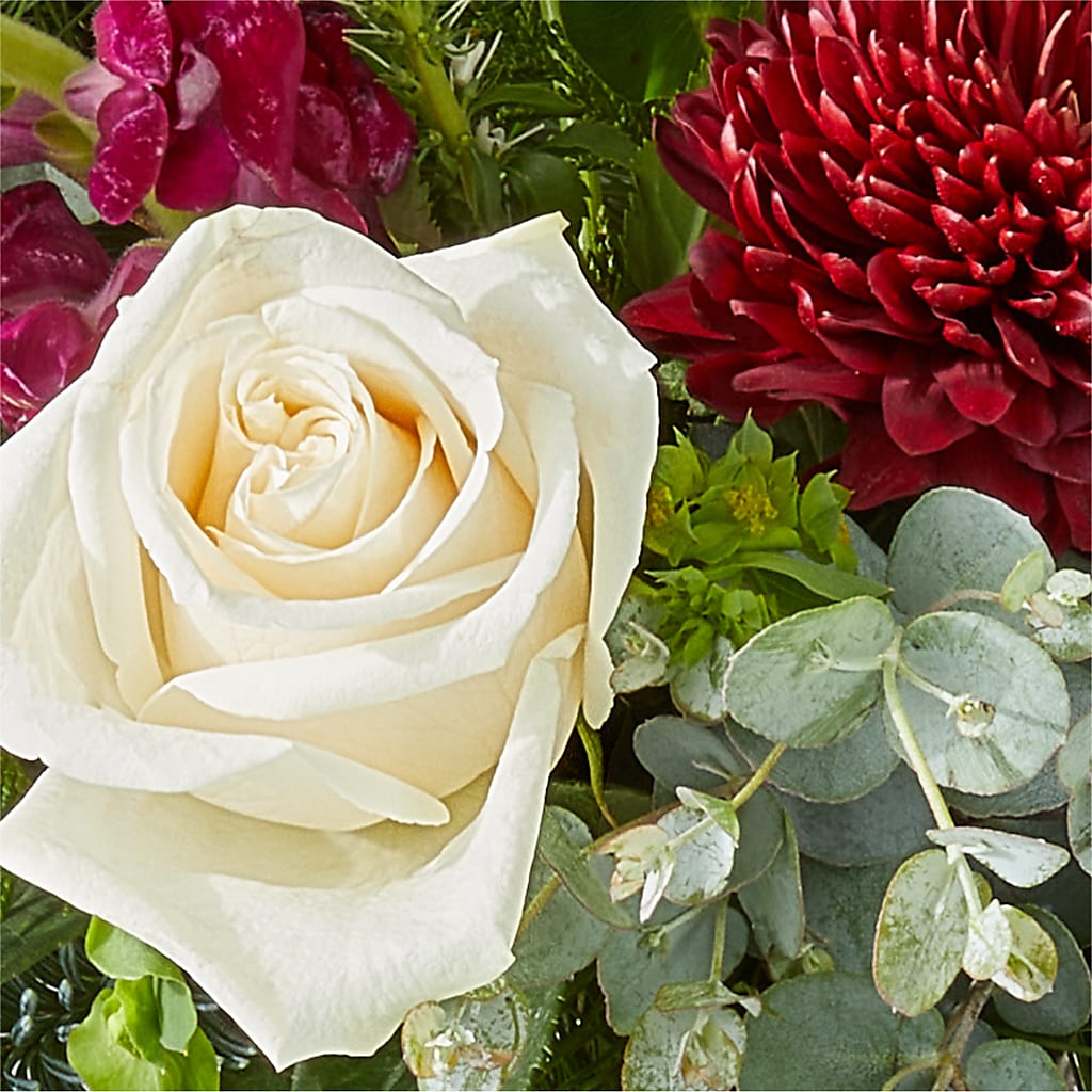 Cranberry Fizz Bouquet – LESSLY'S FLOWERS, Columbia Heights MN