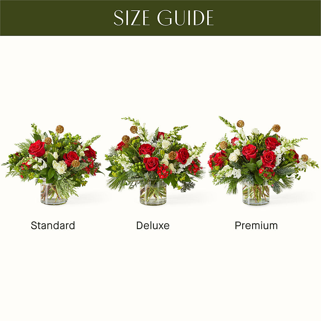 Deck the Halls Bouquet – LESSLY'S FLOWERS, Columbia Heights MN