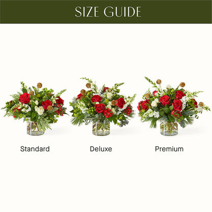 Deck the Halls Bouquet – LESSLY'S FLOWERS, Columbia Heights MN