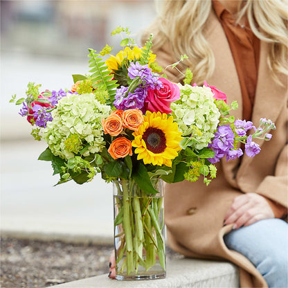 Vibrant Greetings Bouquet – LESSLY'S FLOWERS, Columbia Heights MN