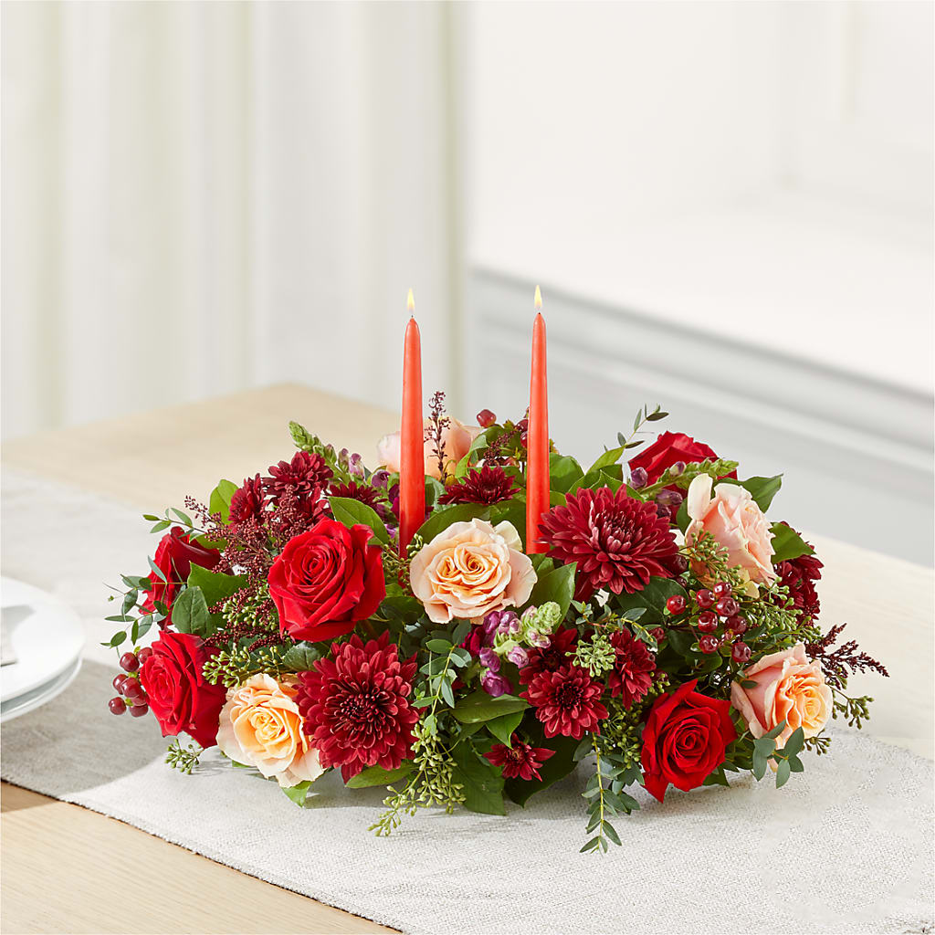 Most Thankful Centerpiece – LESSLY'S FLOWERS, Columbia Heights MN