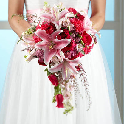 Lily & Rose Bouquet – LESSLY'S FLOWERS, Columbia Heights MN